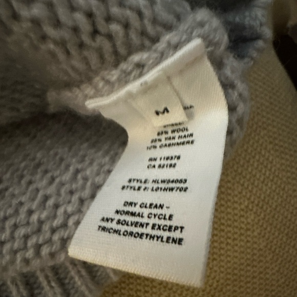 Helmut Lang Sweater wool gray-m - Picture 3 of 7